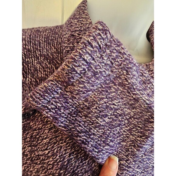 Vintage Paula Cahen d'Anvers Purple Cardigan Jacket 100% Wool Size 1 *READ - Picture 6 of 12